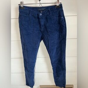 Tommy Hilfiger Girls Dark Navy Slim Corduroy Pants